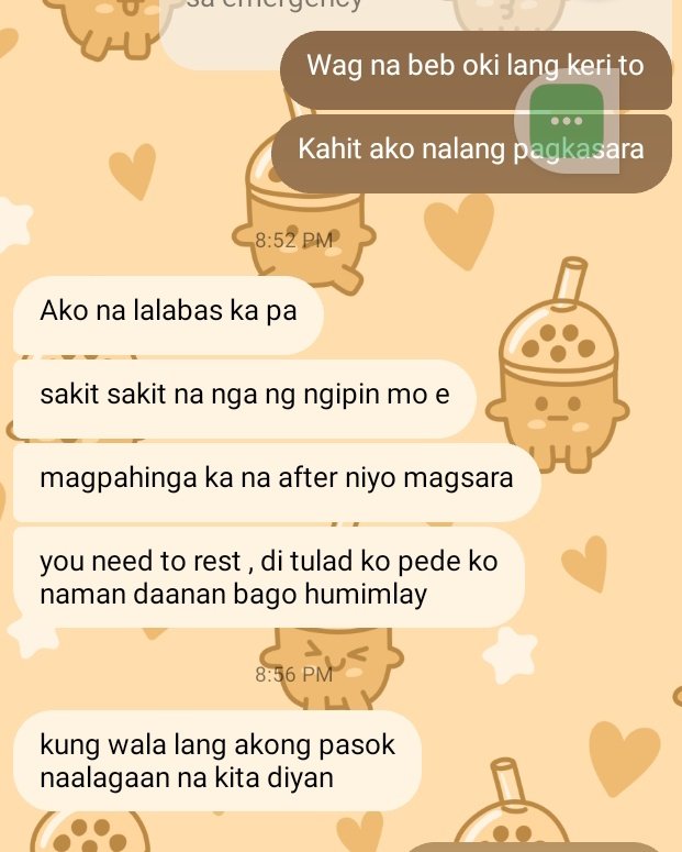 danerng's tweet photo. Pag ikaw nagbago sakalin talaga kita pero kidding aside I'm so very lucky 🥹 https://t.co/otu4cMaoRi