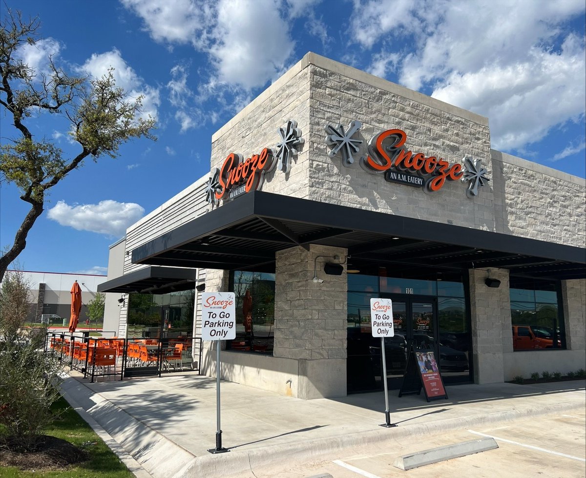 Welcome to the (breakfast) party, Cedar Park, TX! We're celebrating our newest Snooze today - where would you like see us go next?