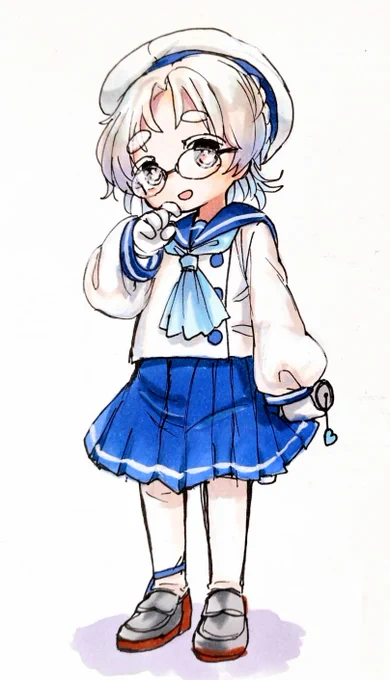 #艦これ版深夜の真剣お絵描き60分一本勝負#艦これ版真剣お絵描き60分一本勝負_20240417平戸ちゃんだね 