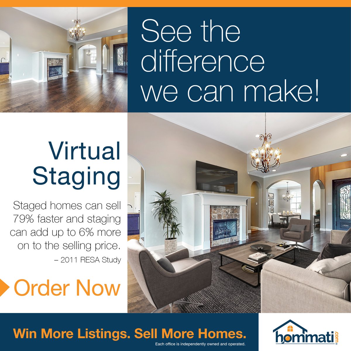 👉👉 Virtual home staging is affordable, effective, and convenient. What more could you ask for? Make your empty listings stand out with Hommati!

💻 hommati.com/office/223

#Hommati #RealEstateService #RealtorMarketing #RealEstateMarketing #ShowcaseListings...