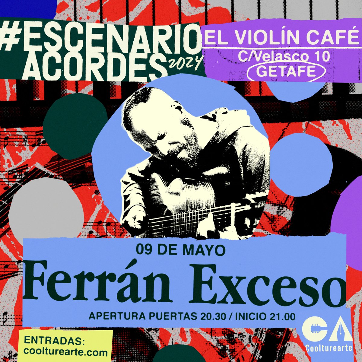 No podíamos volver a los escenarios sin contar con la familia. Estamos cerca de que <a href="/FerranExceso/">Ferran Exceso</a> agote las entradas en su regreso a Getafe 

¡Hay ganas 🔥!

🎟️  coolturearte.com