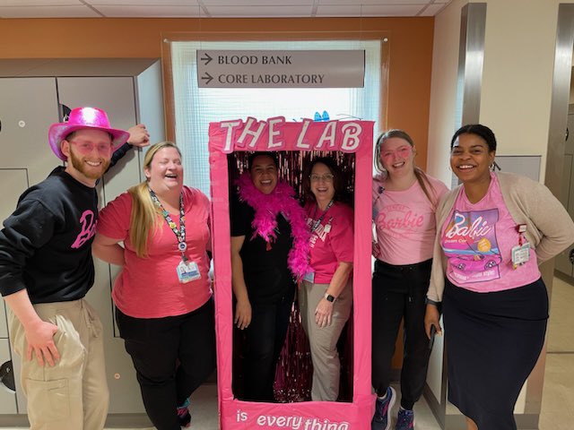 On Wednesdays we wear pink #LabWeek2024