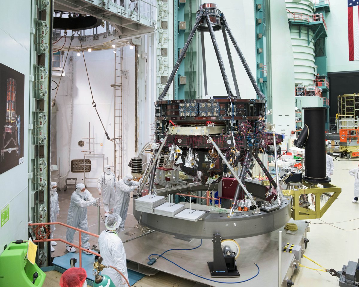 NASARoman's tweet photo. Roman's "eyes" have passed their vision test! 

The Imaging Optics Assembly, IOA, consists of 10 mirrors that must be aligned perfectly to direct light to the science instruments to obtain the most precise images. 

Next steps: environmental testing! https://t.co/5YrR4AnkfP https://t.co/ap6XogzuSJ