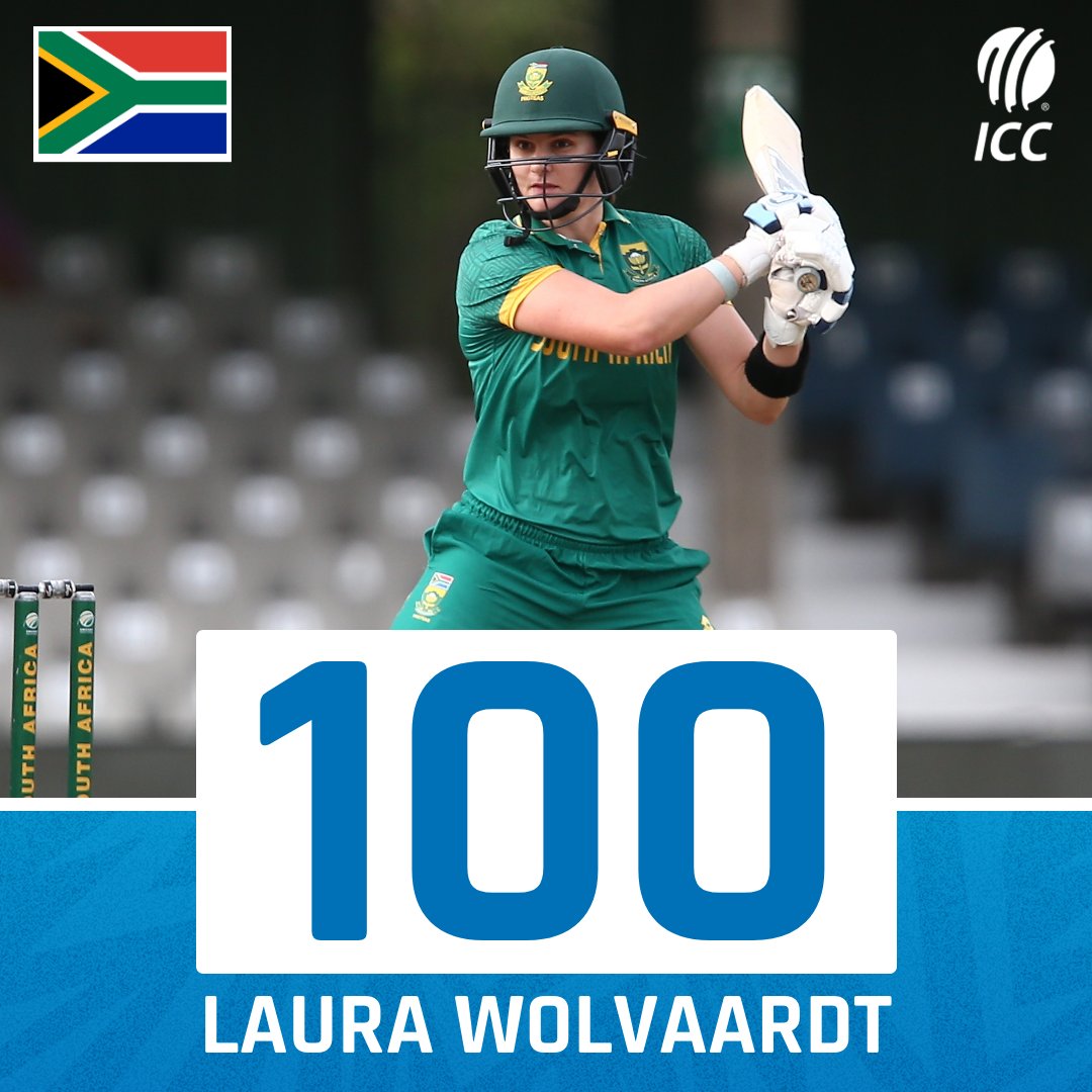Back-to-back ODI hundreds for Laura Wolvaardt 💯

#SAvSL 📝: bit.ly/4aCXJTo