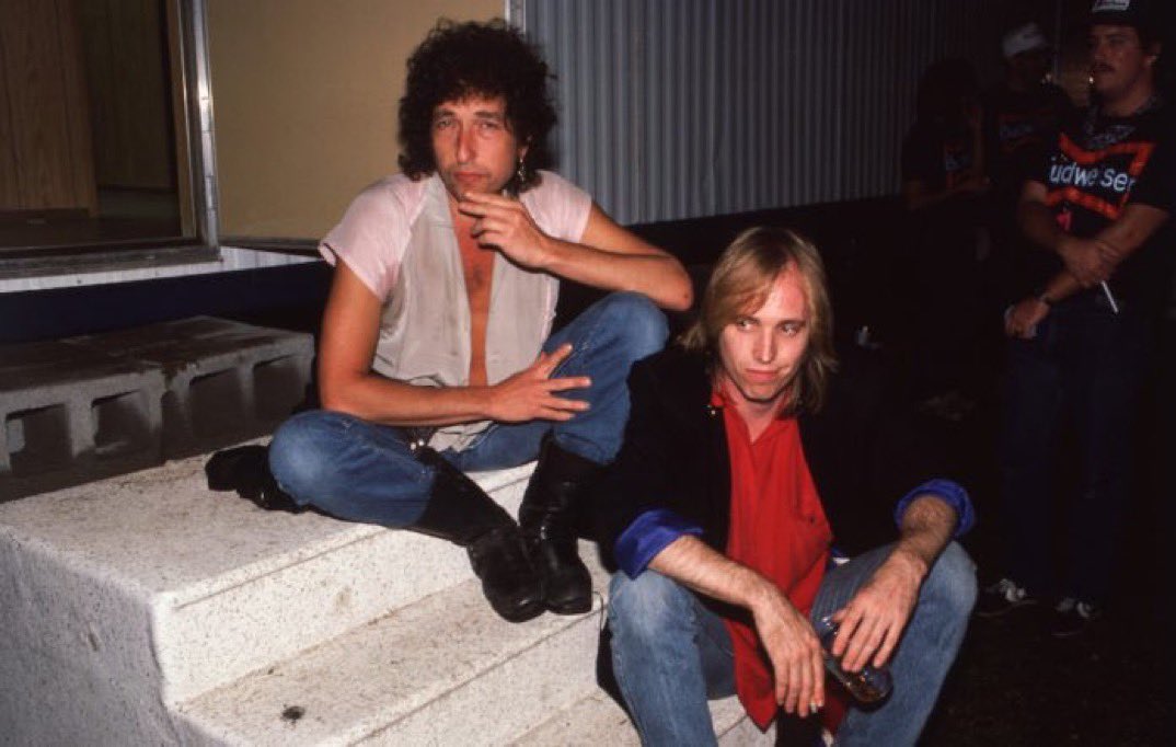 Bob Dylan and Tom Petty (1985)