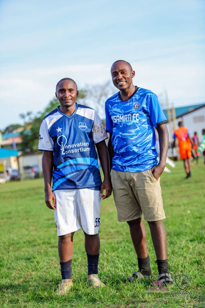 Nkwasize Ibra (@ibrakinyonyi) on Twitter photo The only brothers in different teams who have won Chaapa league.
<a href="/ChaapaLeague/">Chaapa League</a>
<a href="/ChogmFc/">Chogm Fc βοΈ</a>
<a href="/msamiatiFC/">#ChaapaLeague Sn7 Champions</a> The only brothers in different teams who have won Chaapa league.
<a href="/ChaapaLeague/">Chaapa League</a>
<a href="/ChogmFc/">Chogm Fc βοΈ</a>
<a href="/msamiatiFC/">#ChaapaLeague Sn7 Champions</a>