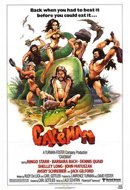 'Caveman' was released in theatres today back in 1981. The slapstick comedy starred Ringo Starr, Dennis Quaid and Shelley Long. #80s #80smovies #1980s