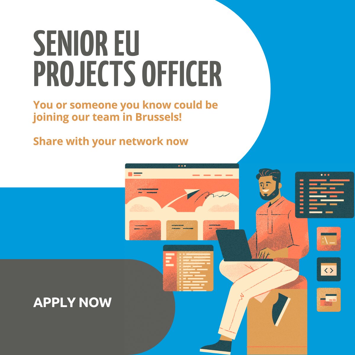 🔍 Looking for a job? 🌍 How about making a difference in the clean #EnergyTransition? We are hiring a Senior EU Projects Officer to join our team in Brussels! Apply by 2⃣6⃣ April: 🔗smarten.eu/we-are-recruit…
