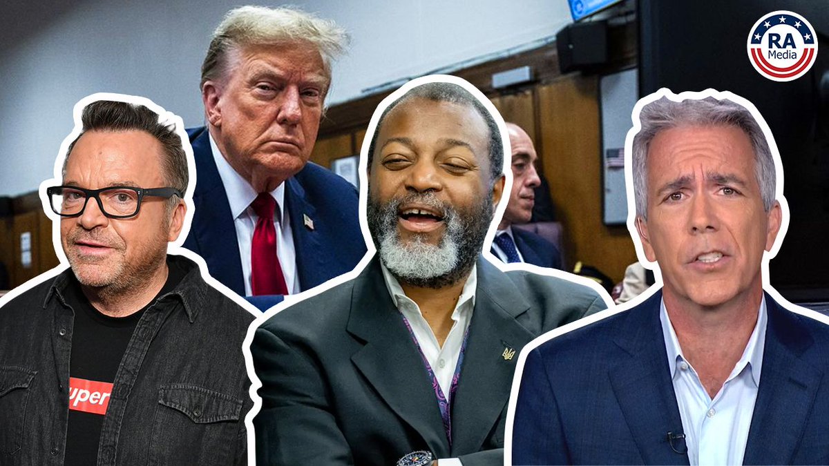 BREAKING: Counter-terrorism expert @MalcolmNance & fmr. GOP Congressman @WalshFreedom join @TomArnold, @chipfranklin & @JustinAHorwitz LIVE on Really American Youtube for a discussion on Trump's woes, MAGA radicalism & more at 12pm ET. Set your reminders here: