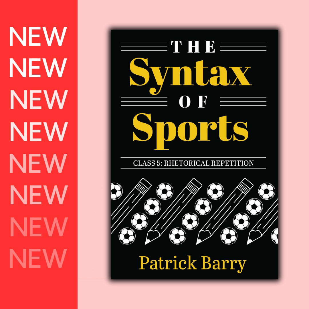 'The Syntax of Sports: Rhetorical Repetition' by Patrick Barry is now available. It's #OpenAccess so you can start reading on our @fulcrumpub platform today! doi.org/10.3998/mpub.1…