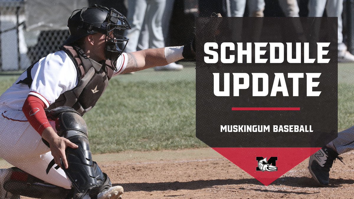 🚨Schedule Update🚨
The <a href="/MuskieBaseball_/">Muskingum Baseball</a> game at Kenyon scheduled for Wednesday, April 24, has been canceled. New games added to the schedule are TBA. <a href="/brandonhannahs/">Brandon Hannahs</a> <a href="/WHIZscores/">WHIZ Sports</a> @Orbit907Sports <a href="/OHAthleticConf/">Ohio Athletic Conference</a> <a href="/WHIZscores/">WHIZ Sports</a>