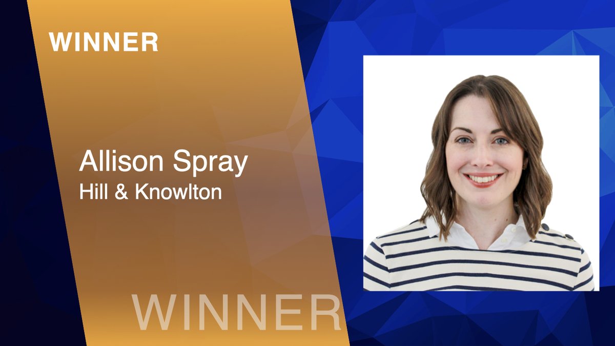 Provoke_News's tweet photo. #In2SABRE EMEA Winner: DATA PROFESSIONAL OF THE YEAR - Allison Spray: Data Innovator of the Year - Allison Spray @HKStrategies https://t.co/UhXhHCPGUs