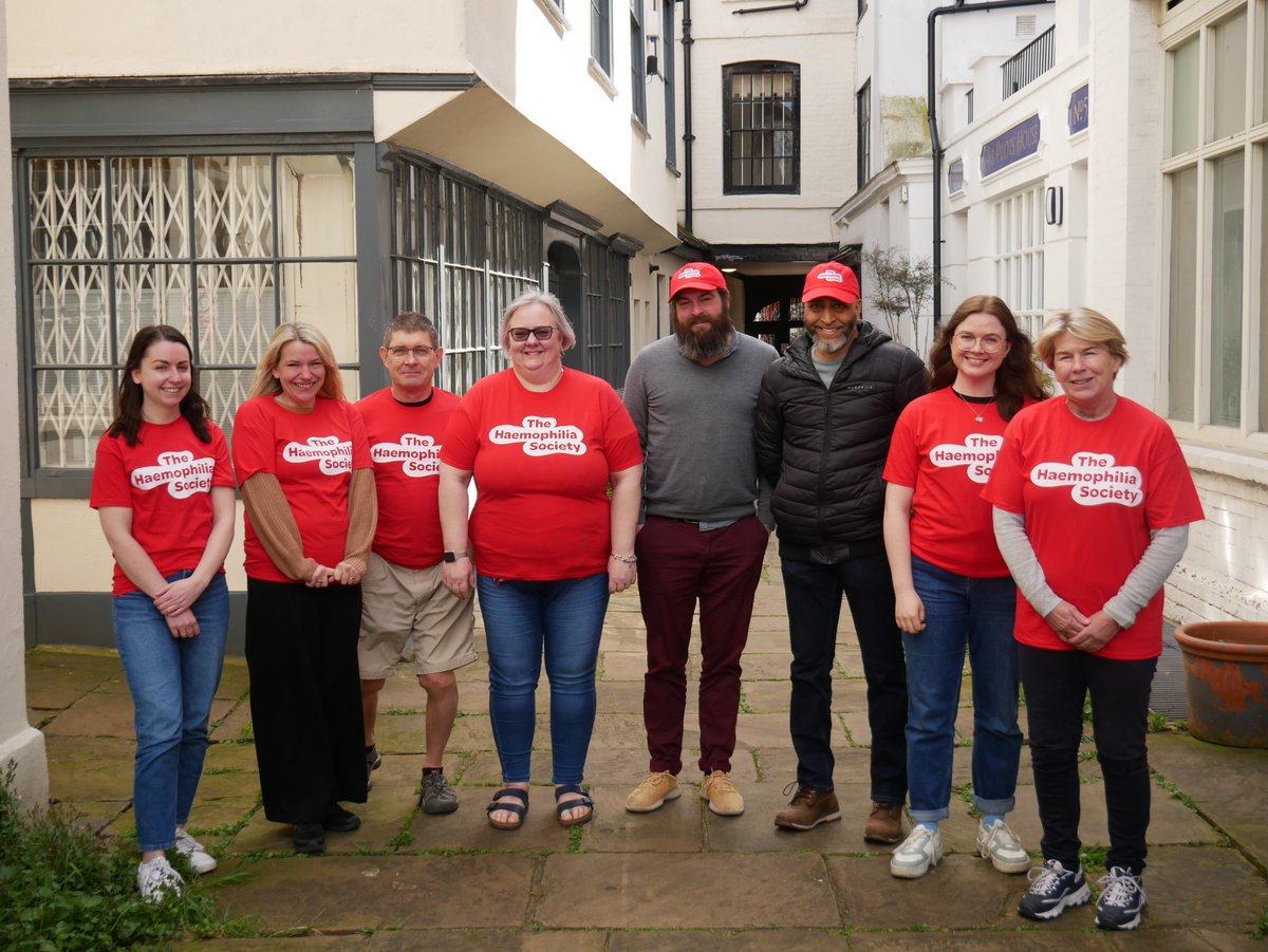 Thank you for all your pictures - it's fantastic to see so much going on on #WorldHaemophiliaDay. We're so grateful to all of you raising funds, we could never thank you enough. We were delighted to have some of our wonderful trustees join us in our office to mark the occasion.