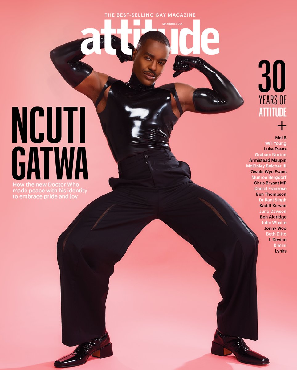 Ncuti Gatwa is our 30th anniversary issue cover star ✨🎉 Find out more here: tinyurl.com/edj5kraa