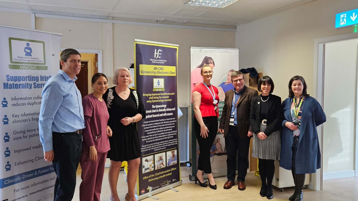 HSETandT's tweet photo. MN-CMS EHR Programme team announces the commencement of Phase 2 with Roadshows at @CoombeHospital and University Maternity Hospital, Limerick (UMHL).
Read all about it ➡️https://t.co/xSx2NwkYDT
#eHealth4all #MNCMS
@Maternalandbaby @memull1 @ULHospitals https://t.co/jiWDmBTDxR