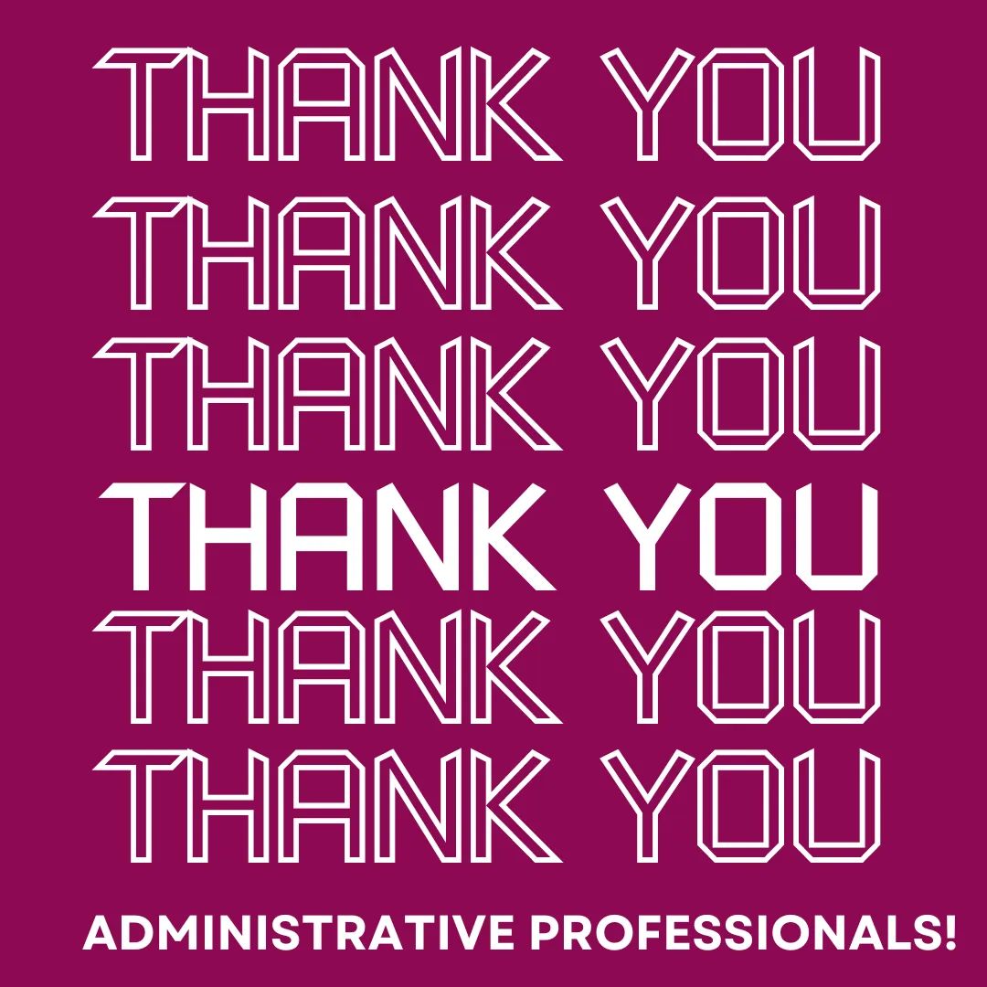 Happy #AdministrativeProfessionalsDay! Our organization simply would not be the same without these talented, organized, detail-oriented and friendly faces making sure everything is running smoothly!