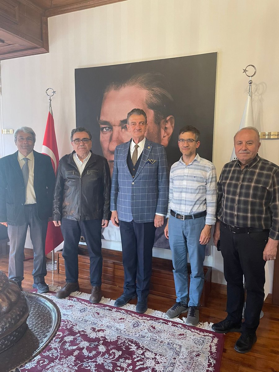 Türkiye Halk Temsilcileri Meclisi yöneticileri Prof. Dr. Sayın Oğuz Oyan ve Ali Sonel’e nazik ziyaretleri için teşekkür eder, çalışmalarında başarılar dileriz. @add_genelmerkez