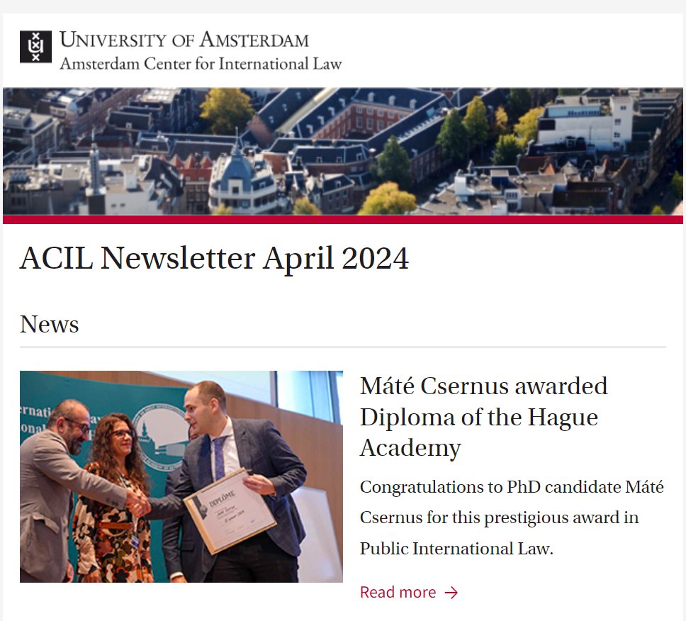What's going on at ACIL? Take a look at our latest newsletter incl. a new book by @VidigalGeraldo, new podcast @andrea_leiter and a welcome to @plixavra. acil.uva.nl/contact/acil-n…