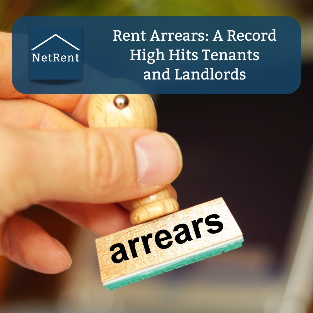 RENT ARREARS: A RECORD HIGH HITS TENANTS AND LANDLORDS

Read the article: netrent.co.uk/2024/04/17/ren…

#Landlords #Tenants #Property #PropertyManagement #Investors #LettingAgents #Housing #Investment