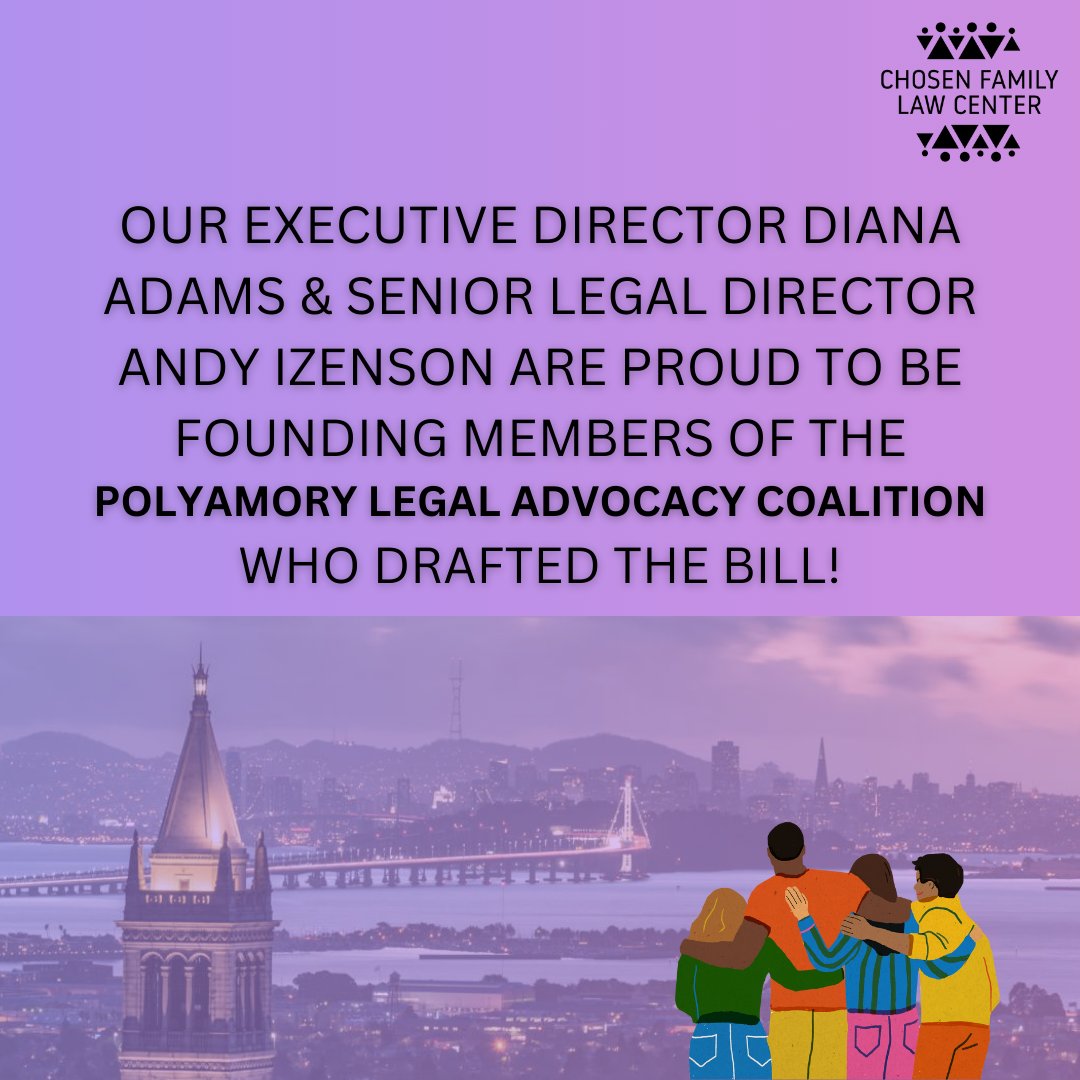 BREAKING NEWS! Oakland is the 1st west coast city to pass a relationship structure nondiscrimination law protecting diverse families! Drafted by @PolyamoryLegal, co-founded by our lawyers here at CFLC! Grateful to grassroots efforts by @openloveorg & our whole coalition movement!