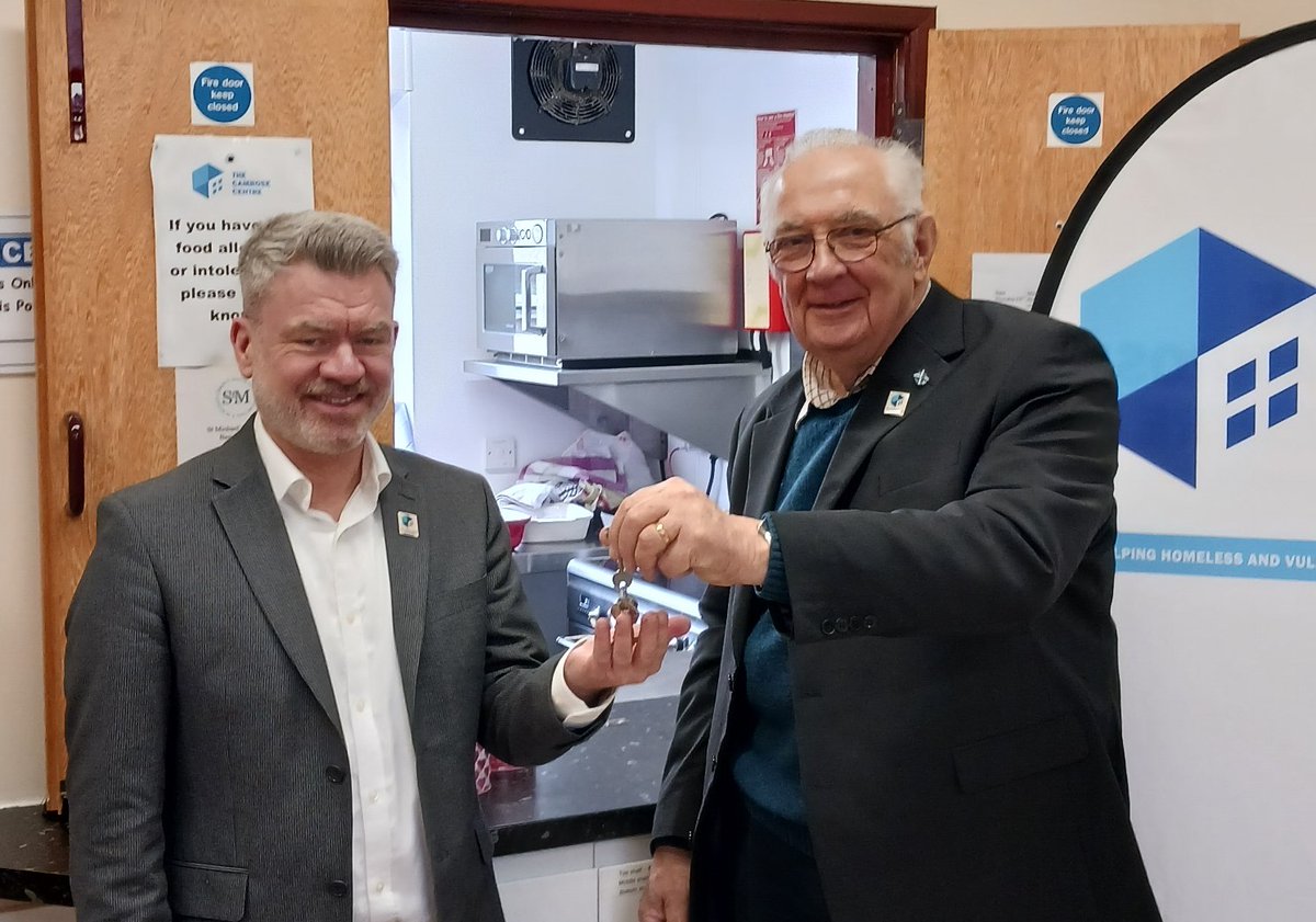 Mike Browning is handing over to Matt Sheerin as our Chair of Trustees! You can read all about it below. Please join us in welcoming Matt and wishing him all the best in his new role in leading Camrose into our next chapter! 🙌

thecamrosecentre.org/news/hand-over/
