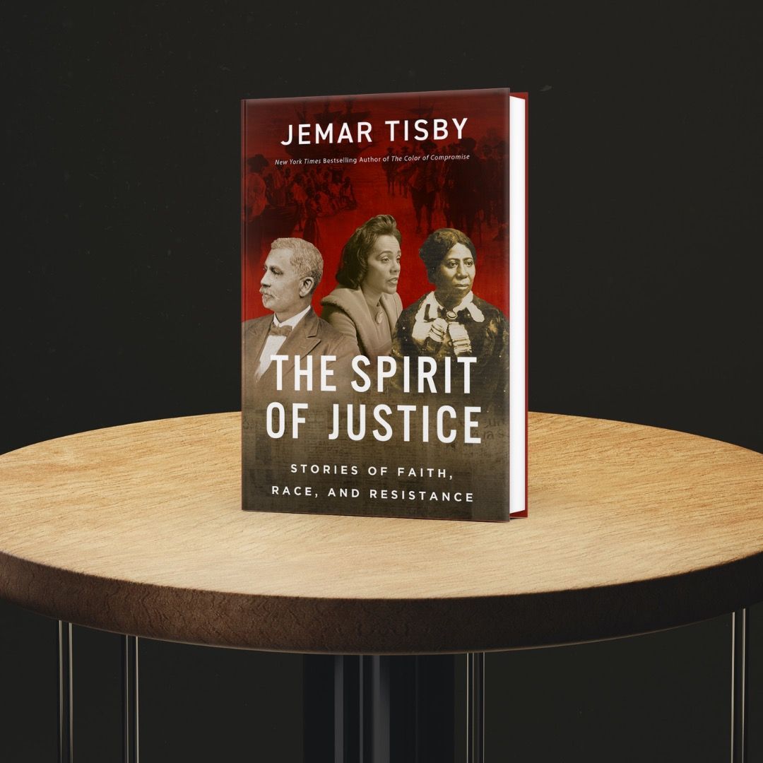 Jemar Tisby's 'The Spirit of Justice' reveals stories of faith, race and resistance. Pre-order your copy today as it is a profound read about how we, too, can unleash the spirit of justice. Pre ordering can be done at bookshop.org. Official release is 09.03.2024!