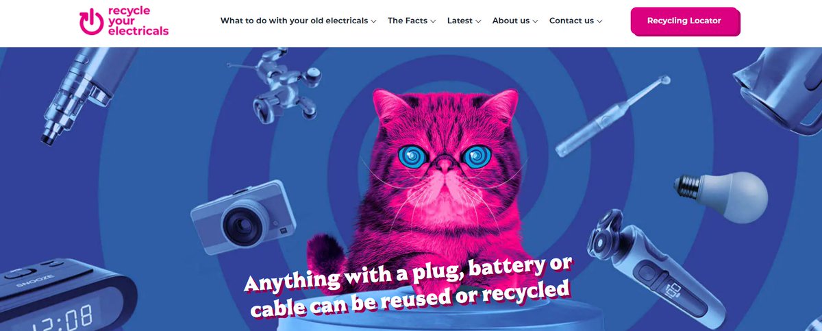 Anything with a plug, battery or cable can be reused or recycled. Many of these electrical items contain hidden batteries which can cause fires if they incorrectly enter the waste stream. Find out your options on @recycleelectric website: recycleyourelectricals.org.uk
