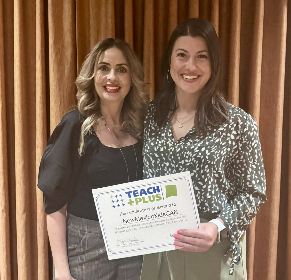 NMKidsCAN's tweet photo. Earlier this month, we joined @TeachPlusNM for their Policy Fellowship End-of-Year Showcase! Congratulations to the fellows! We are thankful to be partners in this work! 📚 https://t.co/Cn8lAl3lli