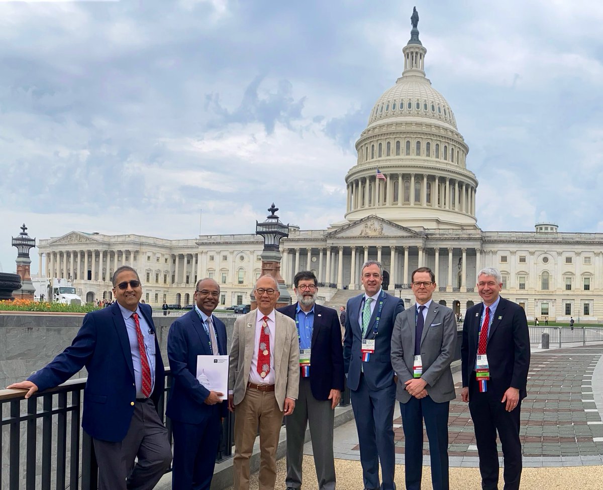 The Virginia Radiological Society takes to Capitol Hill with our new board chair @AlanMatsumotoMD to advocate for the best interests of patients receiving radiological care @ACRRAN @RADPAC @RadiologyACR #ACRHillDay2024