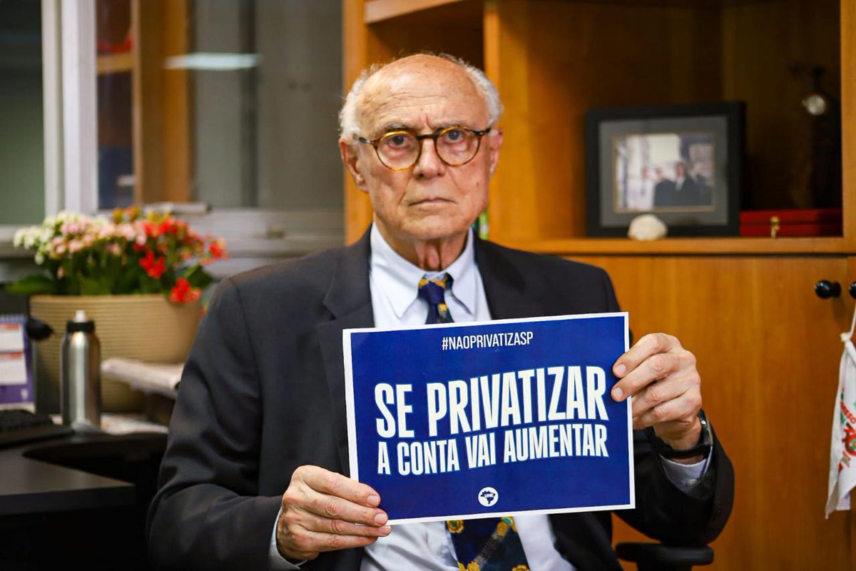 A antecipação da votação sobre a privatização da Sabesp na <a href="/camarasp/">Câmara Sp</a> é um duro golpe para a população de São Paulo, porque retira o direito às audiências públicas, único meio de garantir a participação popular.  É inaceitável a atitude antidemocrática do pref. <a href="/ricardonunesSP/">Ass. Ricardo Nunes</a> +