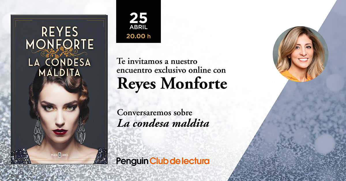 Encuentro exclusivo con @Reyes_Monforte para conversar sobre «La condesa maldita». 🔗Información e inscripciones, aquí: eventbrite.es/e/entradas-enc…