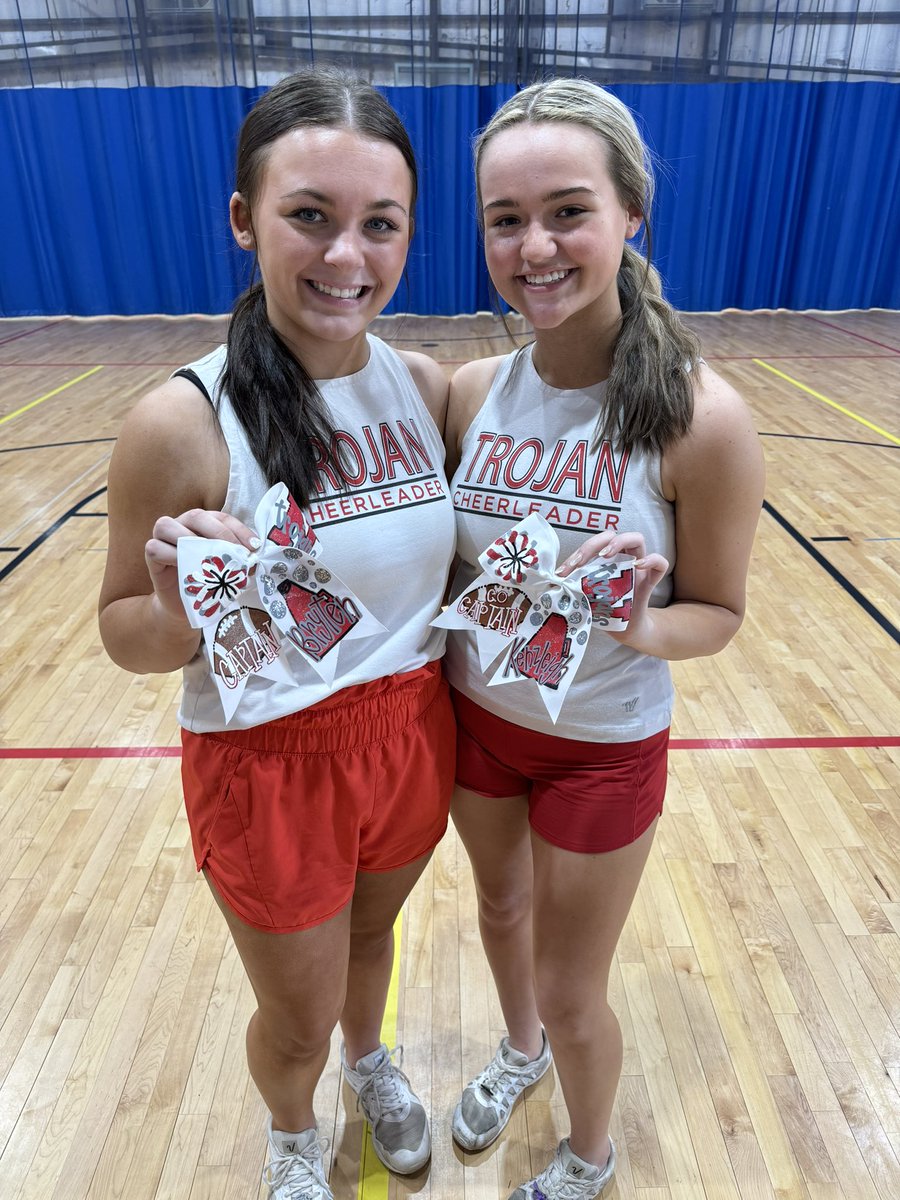 ne_trojans's tweet photo. Meet our 2024/2025 NEHS Captain @brytenbsimpson  and Co-Captain @kenzleigh_d !❤️🤍 Congratulations ladies! https://t.co/R82Y2IkzDL