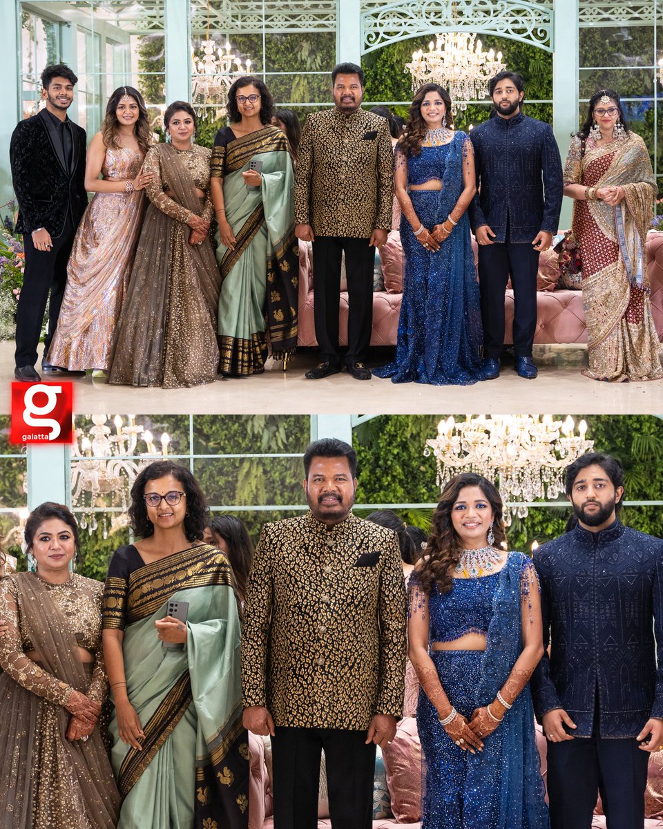 Capturing Kiruthiga Udhayanidhi's radiant presence at Director Shankar's daughter's post-wedding reception ✨💃

@astrokiru #KiruthigaUdhayanidhi @AditiShankarofl @shankarshanmugh  #Shankar #Aditishankar #AishwaryaShankar #Galatta