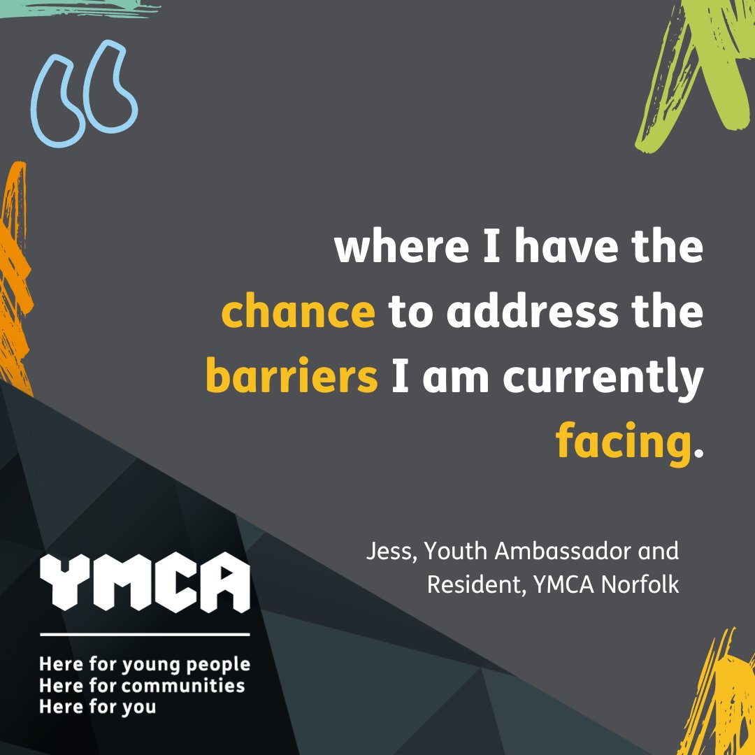 Jess' story is just one example of the tight grip the cost of living crisis has on so many young people. YMCA provides welfare assistance and guidance on how to manage their finances properly, especially when faced with difficult decisions daily. @YMCANorfolk #NowsOurChance