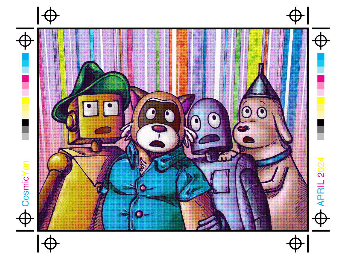 CosmicYan's tweet image. 🟦🟥🟨⬛️

#RobotDreams