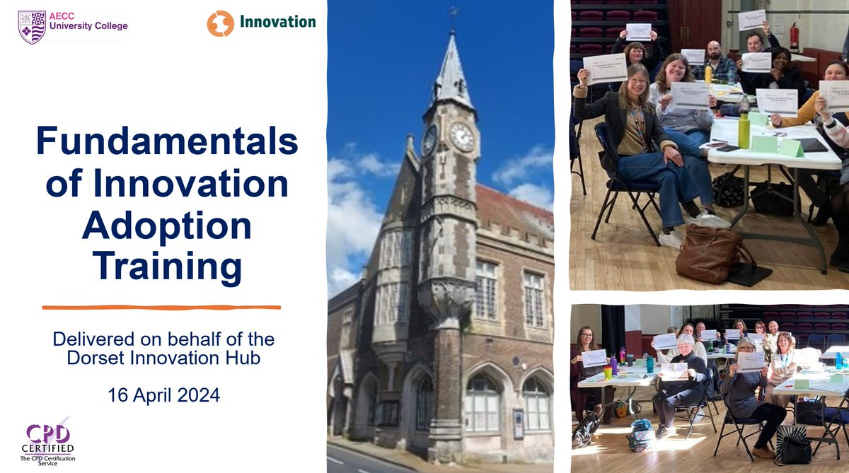 Fantastic to work with Dorset colleagues at yesterdays #DorsetInnovationHub Fundamentals Training. Thought provoking discussions & practical tips on approaches to successful implementation #thankyou Like to attend a session? 👉ourdorset.org.uk/innovation/tra…