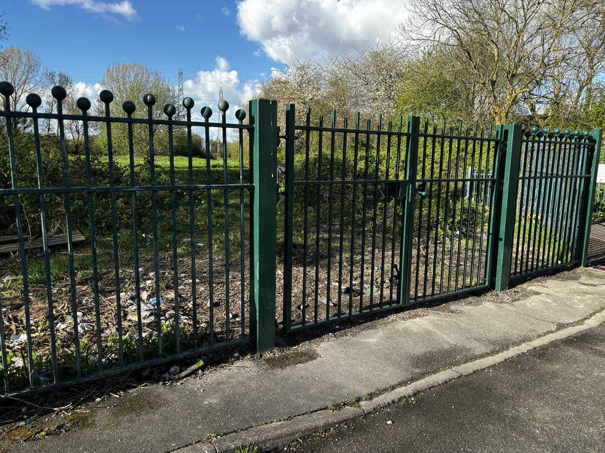 🔈Cllrs @donnaludford, @SeanMcHale9 and myself were delighted to see the repairs completed to the Clayton Vale entrance on First Avenue yesterday! We are pleased with the results. The Vale is the crown jewel of Manchester’s parks and she should always look her best! 🌳🐝☀️
