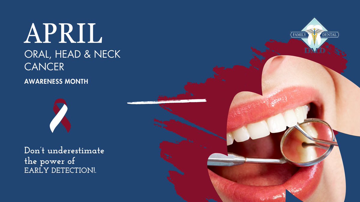 APRIL is #OralCancerAwarenessMonth! Don't underestimate the power of 🔑EARLY DETECTION! Oral, head, or neck cancer can strike anyone, so it's vital to keep up with your regular dental checkups.
naturalsmile.biz/contact/