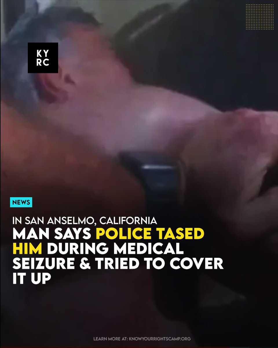 Man Says Police Tased Him During Medical Seizure & Tried To Cover It Up Link: ow.ly/zUKo50RiaV4