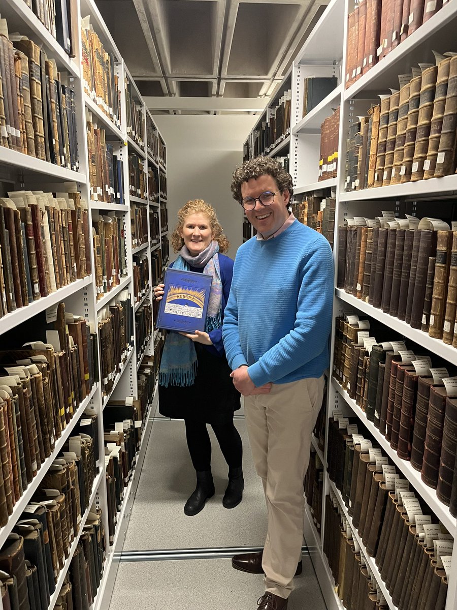 Honoured to deposit The Belonging Project in UCD Library’s Special Collections as a permanent record of a very unique moment in the university’s history. Thank you to Evelyn for the invitation and tour of the wonderful collection.