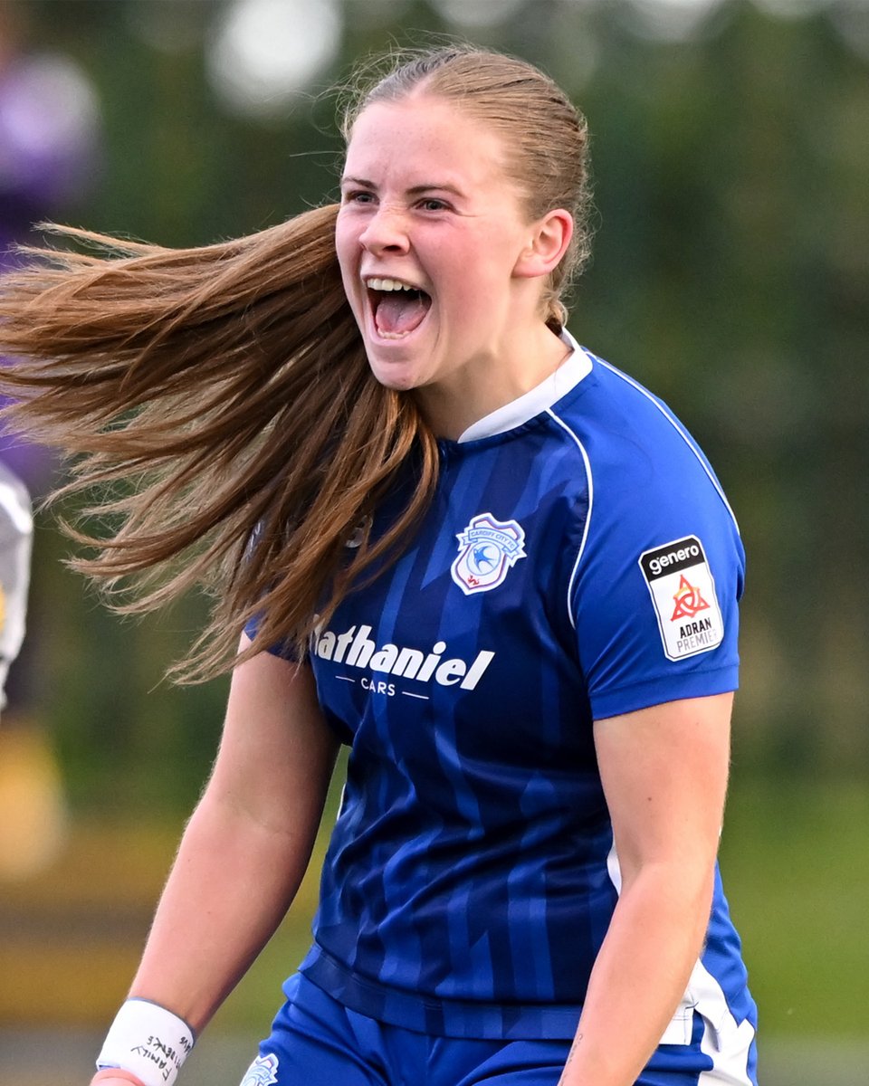 CardiffCityFCW's tweet photo. With her fine brace in our #GeneroAdranTrophy Final victory on Sunday, @CollieEliza took her tally up to 29 in all competitions this season! 😮‍💨💙

#CityAsOne https://t.co/17ogZMbmDD