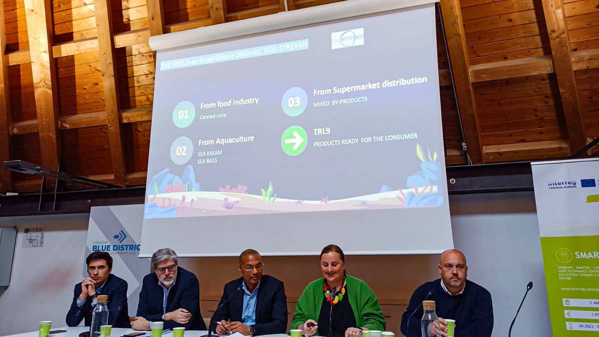 𝐒𝐌𝐀𝐑𝐓 𝐂𝐈𝐑𝐂𝐔𝐈𝐓 - promuovere il cambiamento e la trasformazione nel panorama manifatturiero dell’Europa Centrale.

All’evento ha partecipato la presidente di Ticass, Elisabetta Arato
Presenti anche due nostri partner del progetto EU <a href="/EcoeFISHent/">EcoeFISHent</a>: <a href="/UniGenova/">Università di Genova</a> #Filse