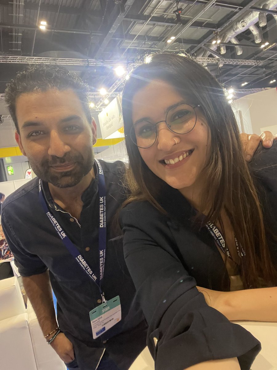 When Twitter friends become real friends 😊

Lovely to catch up @Rezaidi 

At #DUKPC