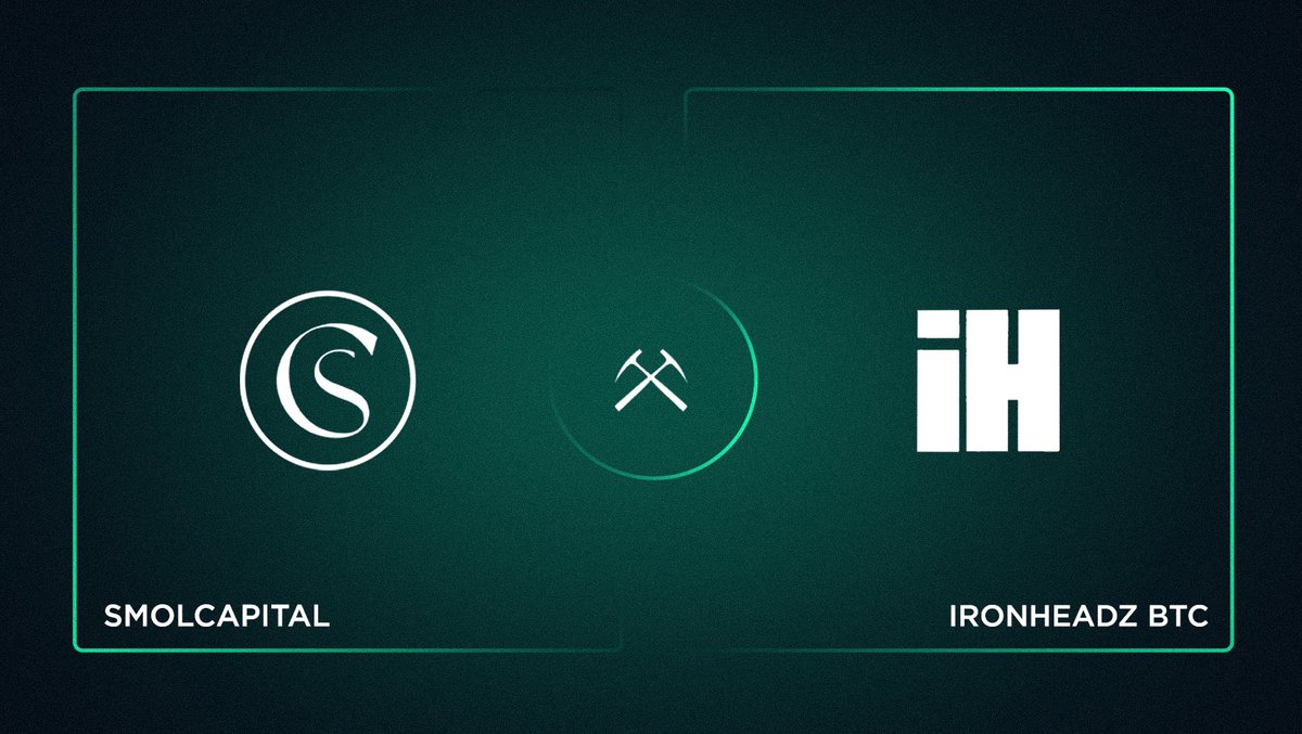 SmolCapital x IronHeadz

We are thrilled to announce our collaboration with <a href="/IronHeadzbtc/">ooo</a> for their upcoming mint.

Wishing this vastly experienced team a successful launch🤝🏼