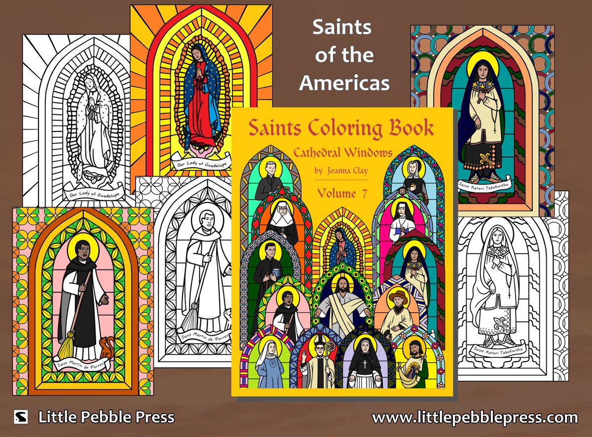 Be inspired while you color!

USA amazon.com/dp/B0BR9864BQ
CA amazon.ca/dp/B0BR9864BQ
UK amazon.co.uk/dp/B0BR9864BQ 

#coloringbook #OurLadyofGuadalupe #StMartindePorres #StKateriTekakwitha #CatholicFamily #CatholicKids #CatholicGifts #giftideas #ReligiousGifts #ConfirmationGift