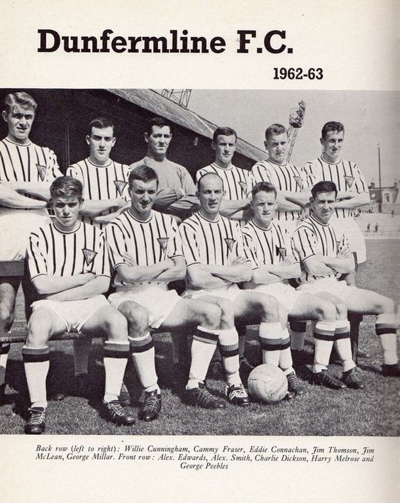 DUNFERMLINE ATHLETIC FC @officialdafc Season 1962-63 Managed by the legendary Jock Stein Finished 8th in the top tier. Beaten by Aberdeen FC in Round 3 of Scottish Cup. Beat #EvertonFC in the Inter Cities Fairs Cup over 2 legs, before bowing out to @valenciacf_en in a third…