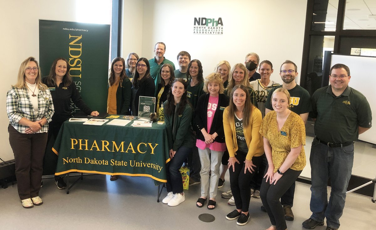 Excited to welcome pharmacists and other guests to Aldevron Tower at NDSU on April 18 for the kickoff of the ND Pharmacy Convention! It's a great chance to see the NDPhA Concept Pharmacy made possible by your support to educate future pharmacists. #NDSU