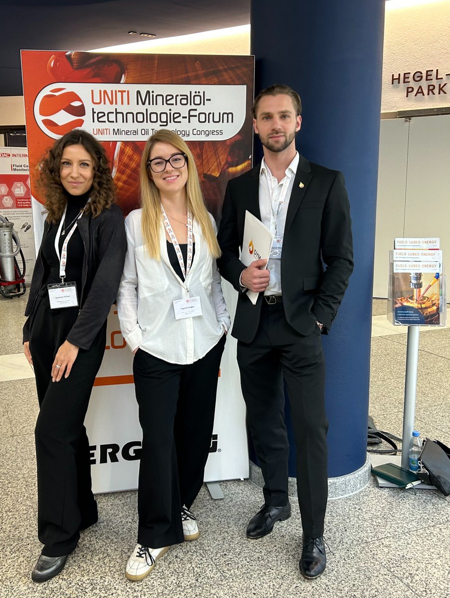 DYMRESOURCES's tweet photo. Our colleagues from the Base Oils Trade Department participated in the Mineral Oil Technology Forum UNITI, which took place in Stuttgart this week. We were happy to meet all our partners and clients and are looking forward to continuing our fruitful cooperation. 
#baseoils #Dym https://t.co/CxYuF1Fcah