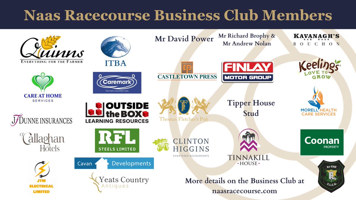 The #NRC Business Club gives you the perfect opportunity to promote your business all while watching top class racing🏇 💼Find out more about the club here👉bit.ly/3KP7ZLP @ITBA_Official @TinnakillHouse @KavanaghsNaas @OutsidetheBoxLR @Quinnslimited @CoonanProperty
