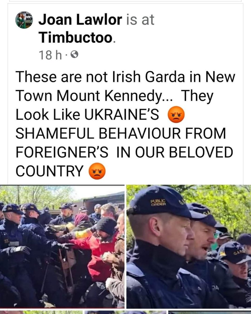 To all the #IrelandisFull dickheads. Not one of you is a concerned citizen . You're mostly thick, bigoted racists, be you in Ballina Newtownmountkennedy or Dublin. Just look at the depths of your delousion. An embarrassment to the country.